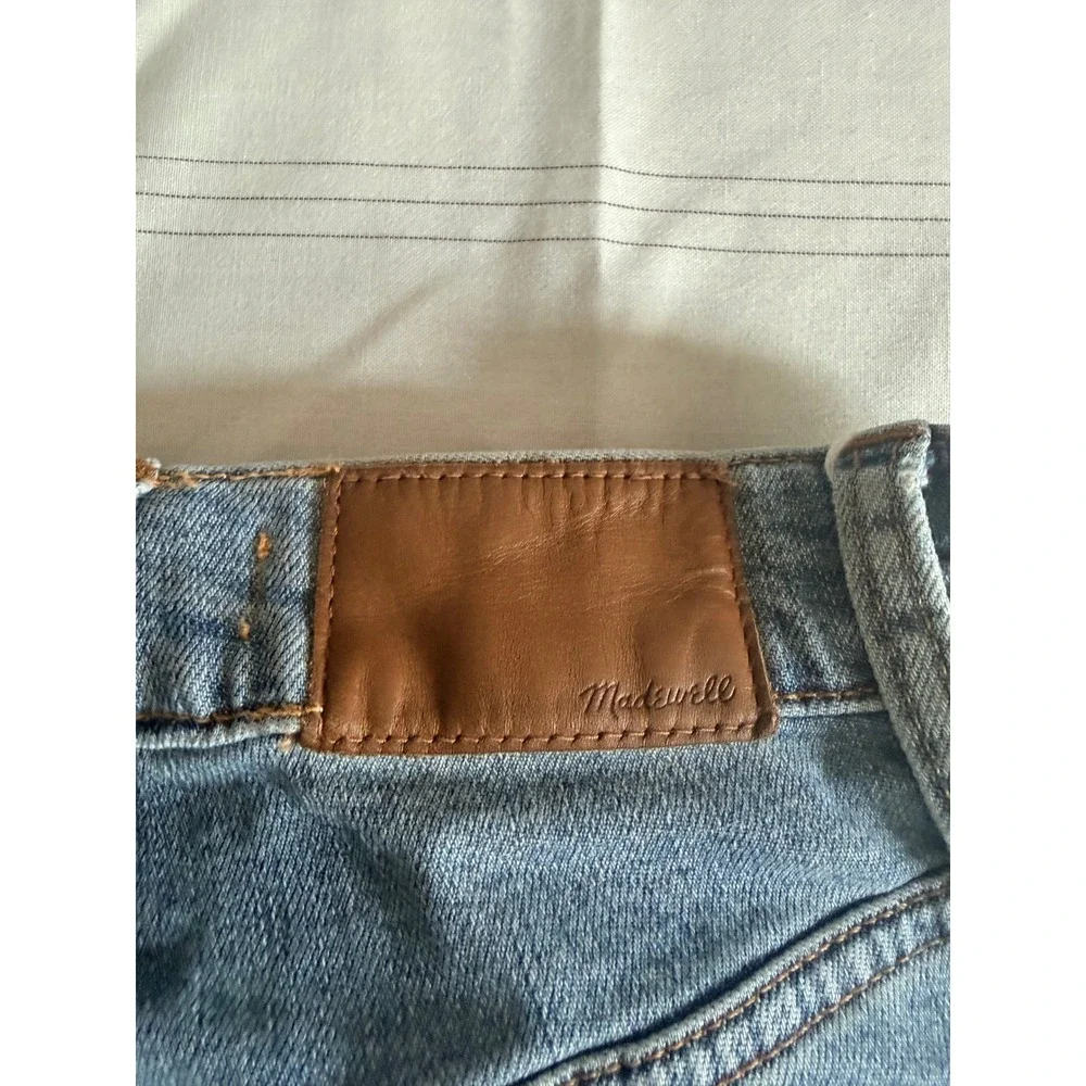 Madewell The Perfect Vintage Jean Medium Wash Raw Hem‎ High Rise Denim 25